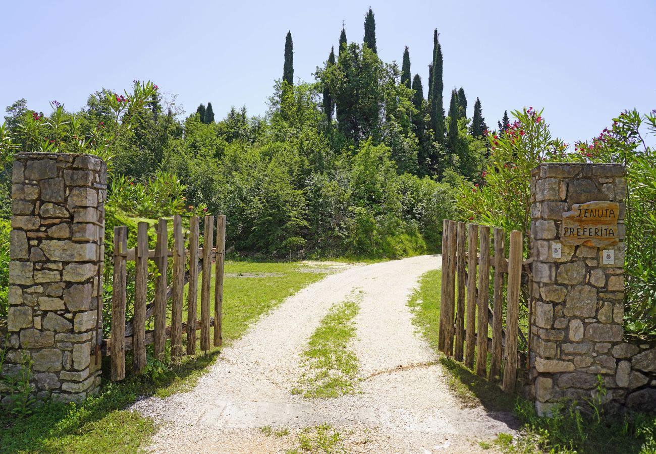 Appartamento a Toscolano-Maderno - Cà Rossa -  Ibisco immersi nella natura al di sopra di Toscolano Maderno