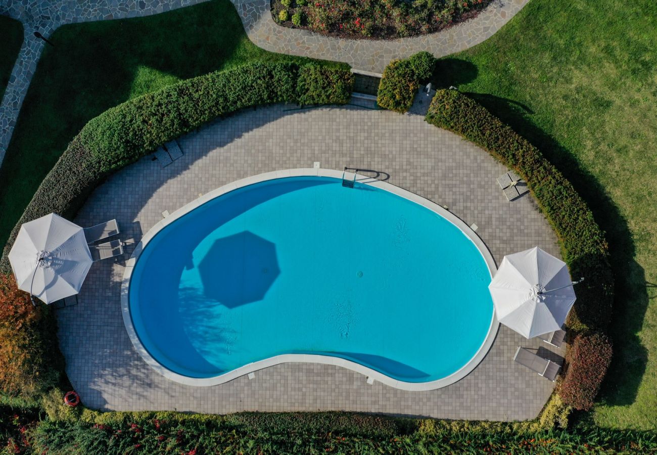 Appartamento a Toscolano-Maderno - Happiness: con piscina e vista lago