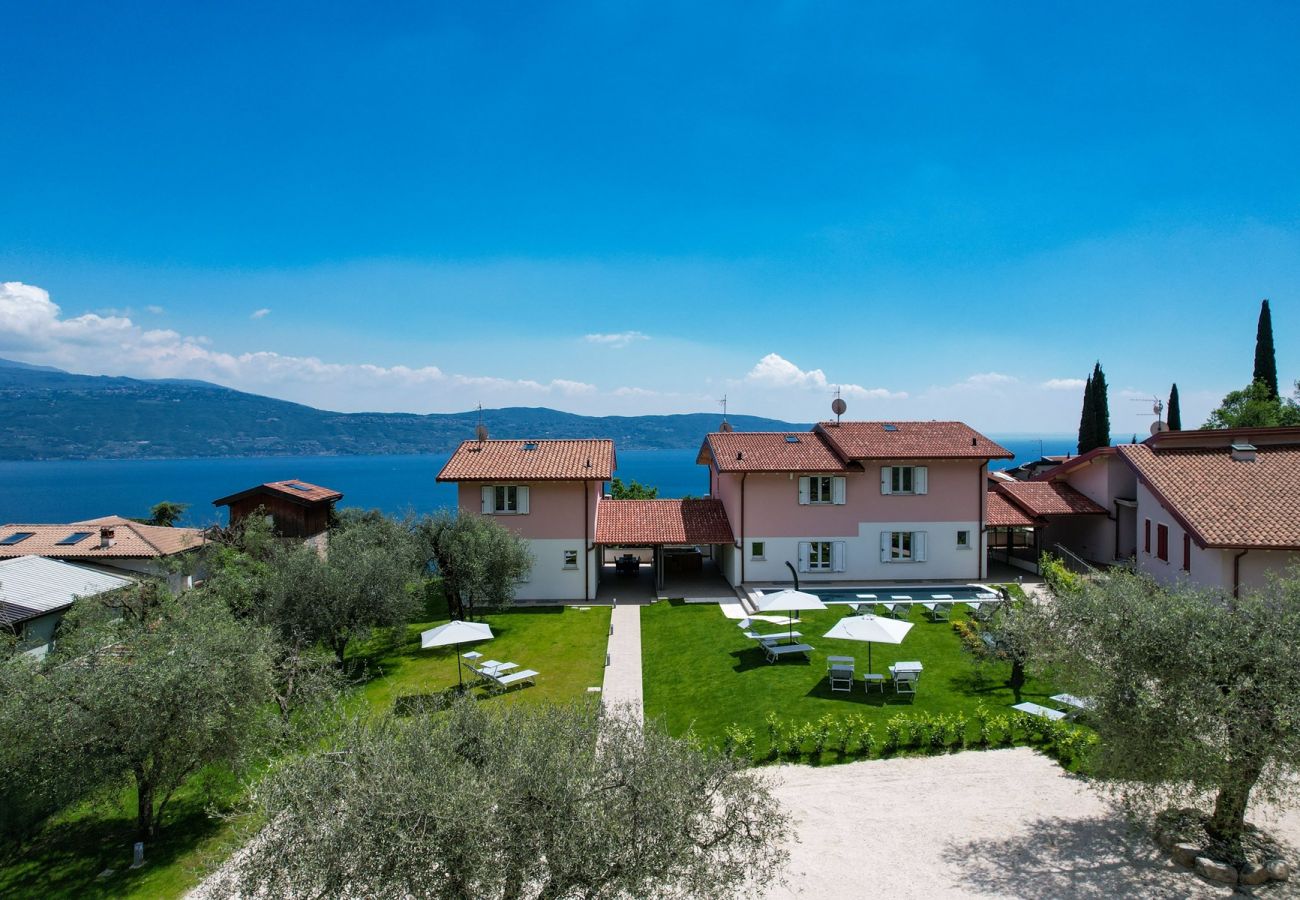 Villa a Toscolano-Maderno - Le Casette - Casaliva con piscina e vista lago