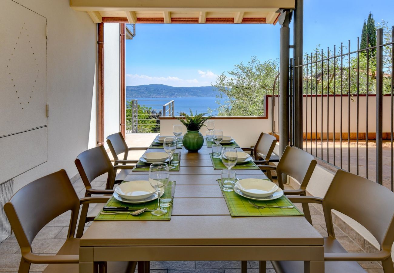 Villa a Toscolano-Maderno - Le Casette - Casaliva con piscina e vista lago