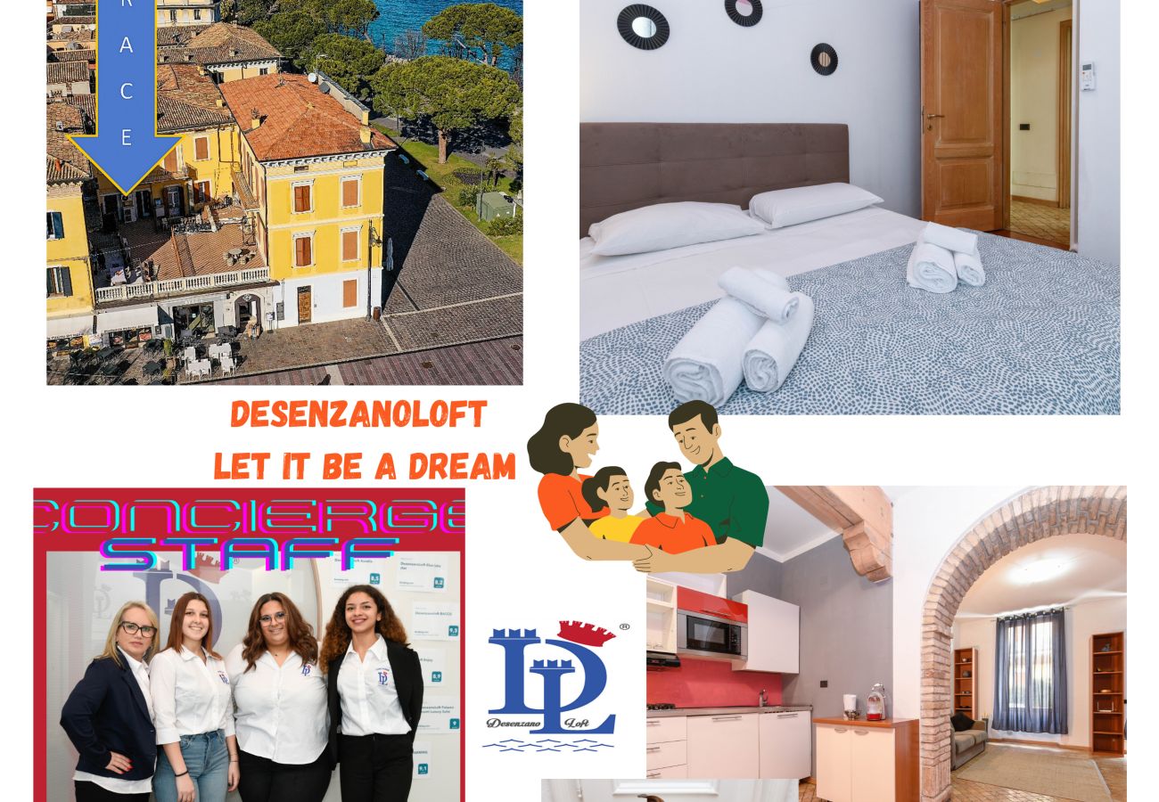 Ferienwohnung in Desenzano del Garda - Desenzanoloft: LET IT BE A DREAM VISTA LAGO CIN: IT017067B4YRNYBUXS