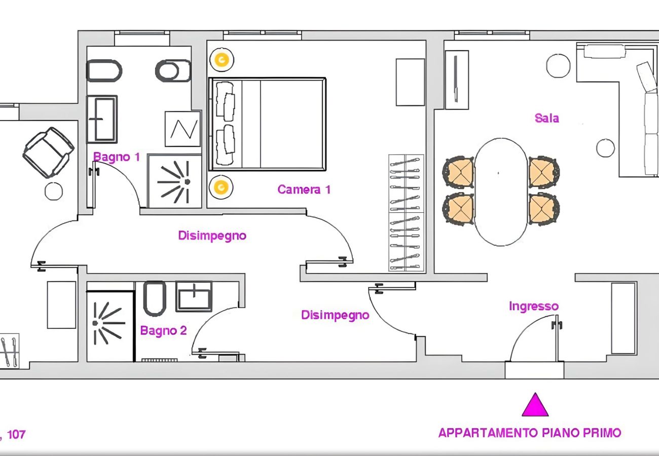 Ferienwohnung in Desenzano del Garda - Desenzanoloft A Casa di Sara 