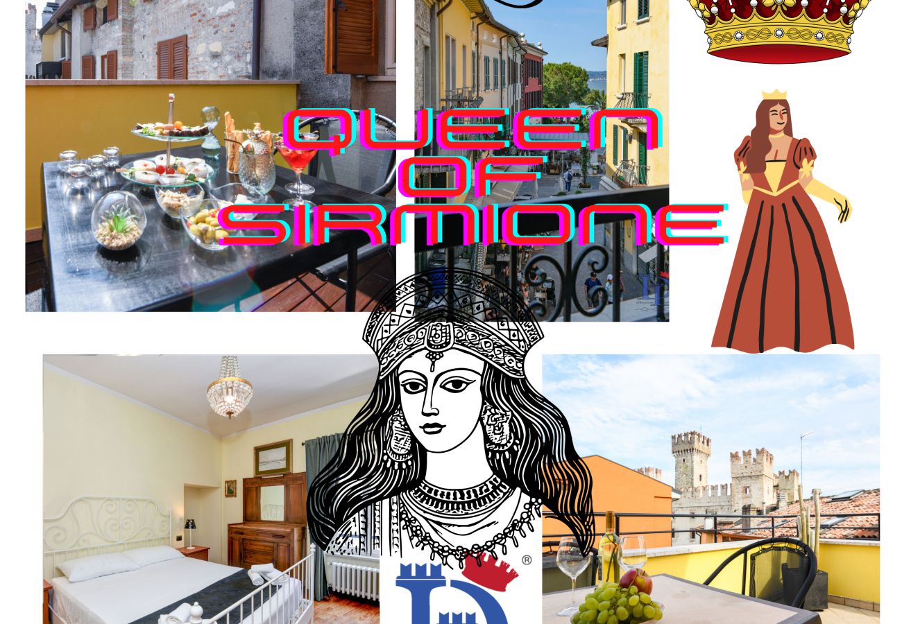 Ferienwohnung in Sirmione - Desenzanoloft:  QUEEN OF SIRMIONE  CIN IT017179C2HQDZQ5MW