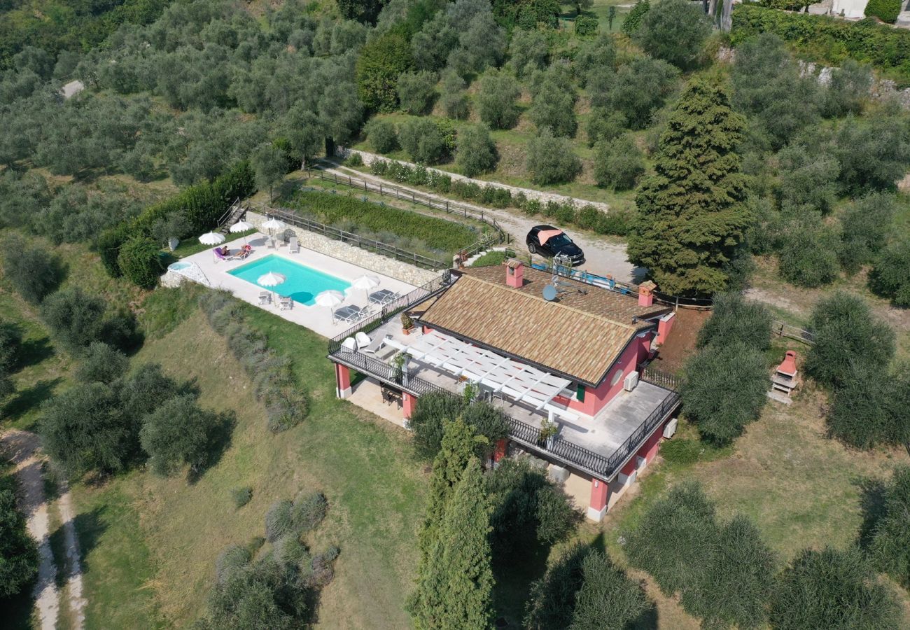 Ferienwohnung in Toscolano-Maderno - Cà Rossa - Orchidea mit wunderbarer Seeblick