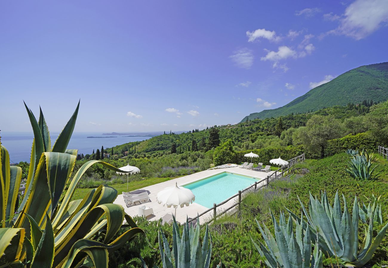 Ferienwohnung in Toscolano-Maderno - Cà Bianca sopra: in der MItte von Natur mit traumhaften Seeblick