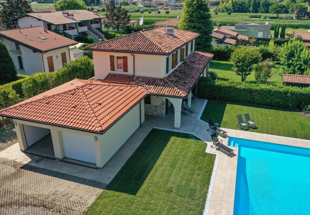 Villa in Manerba del Garda - villa sole: mit privatem pool nah am Strand