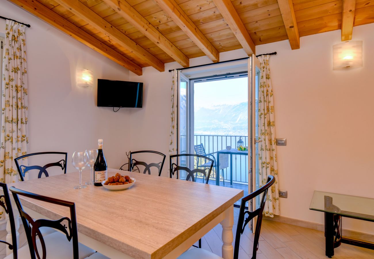 Ferienwohnung in Tignale - Albicocca: Seeblick, Natur und Relax