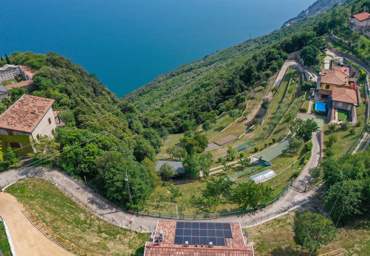 Ferienwohnung in Tignale - Orange House mit traumhaften Seeblick