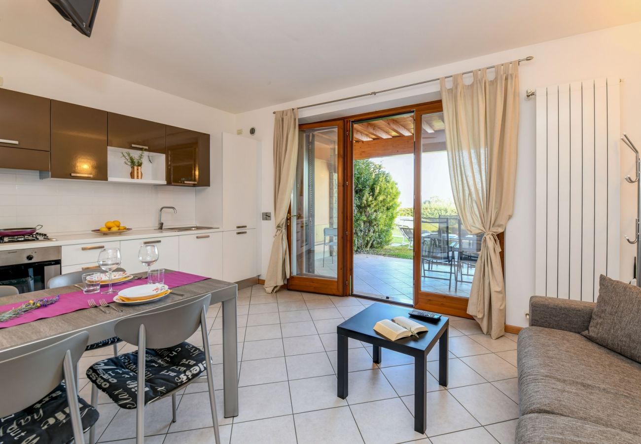 Ferienwohnung in Toscolano-Maderno - Happiness: mit Seeblick und Pool