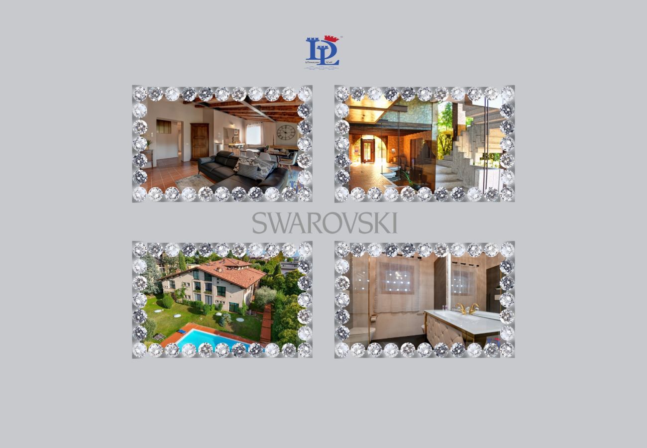 Ferienwohnung in Desenzano del Garda - Swarovski: 2 Schlafzimmer, 2 Bäder, Pool