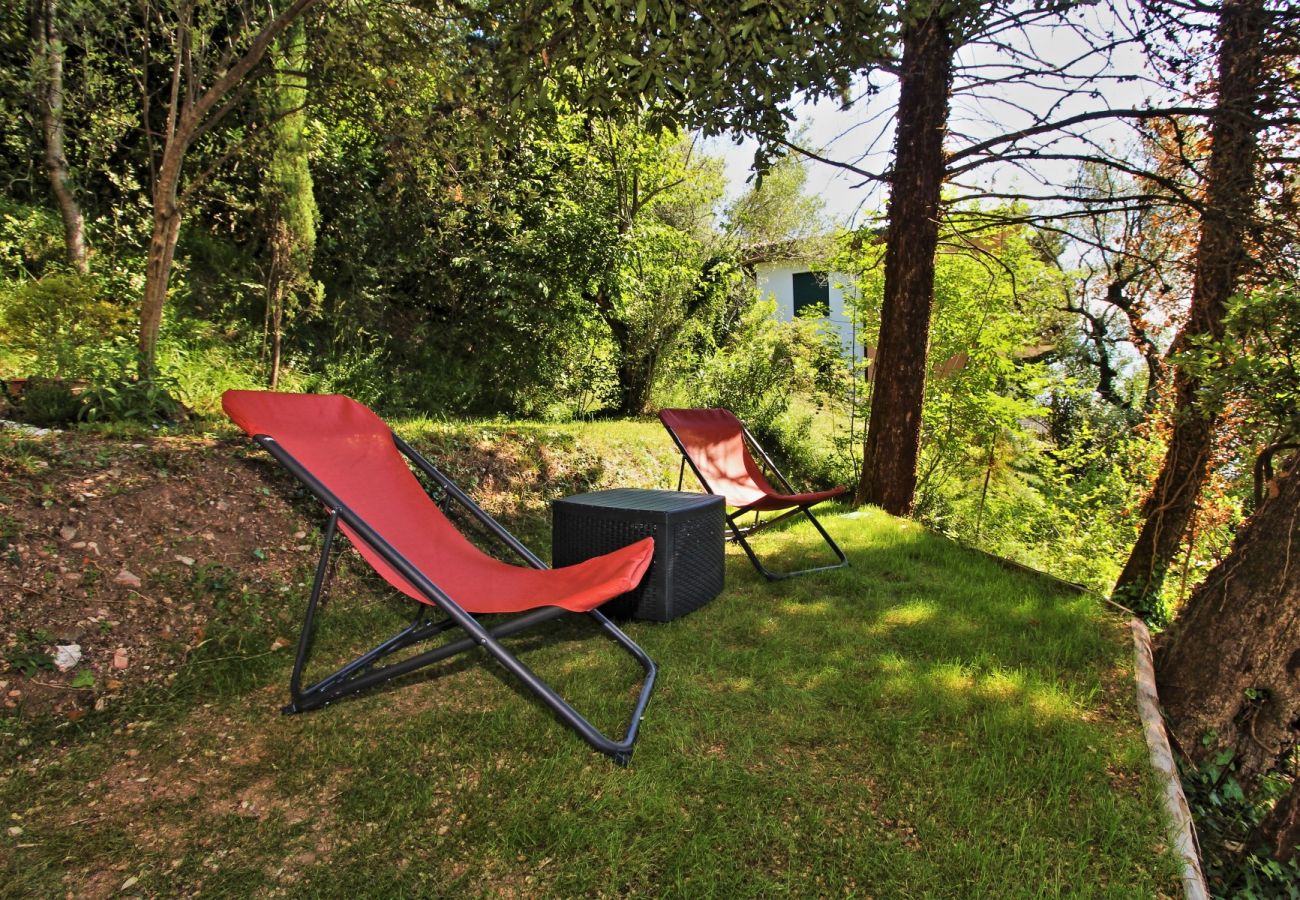 Ferienwohnung in Toscolano-Maderno - Oriolo: mit Traumblick auf dem Gardasee