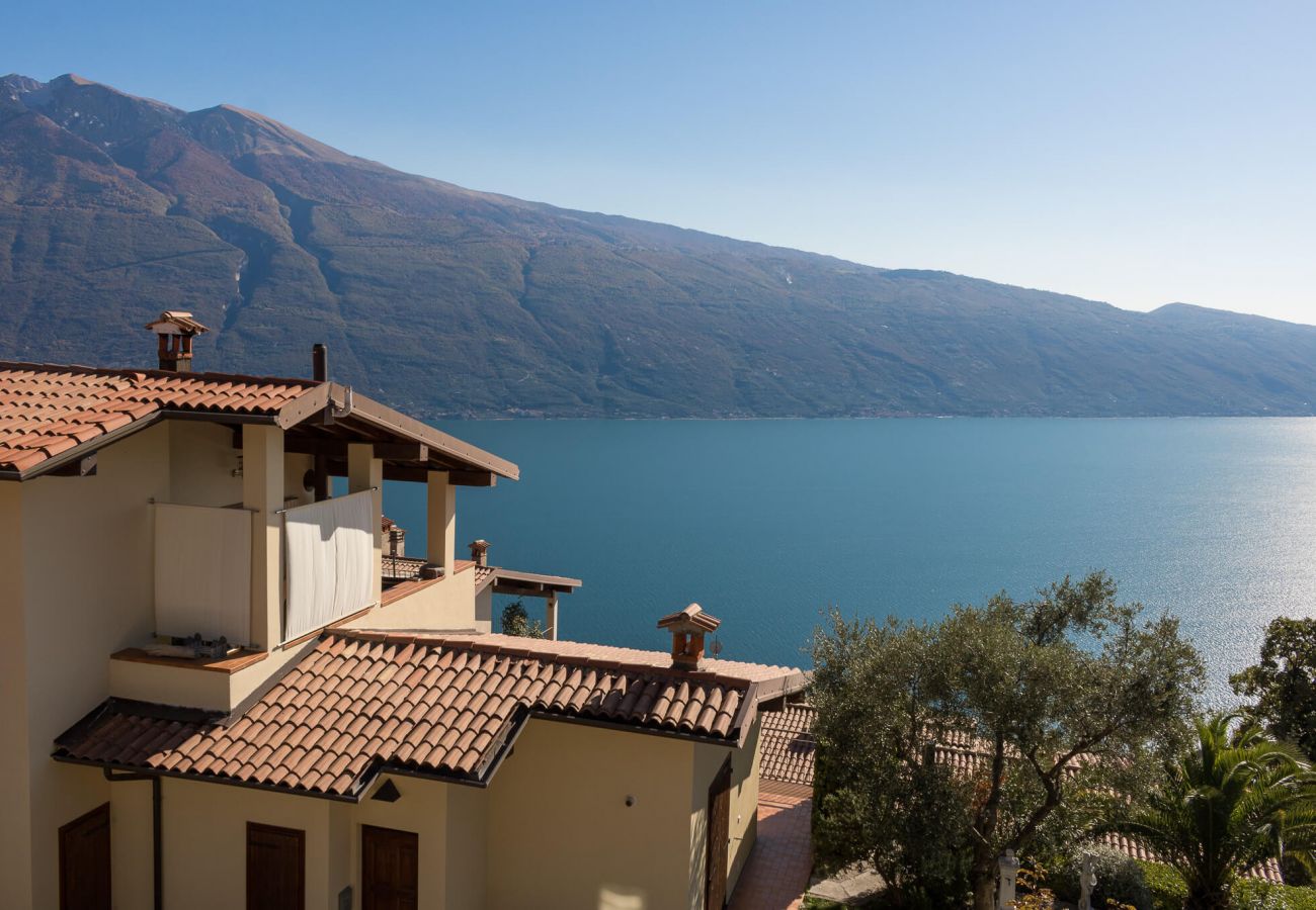 Ferienwohnung in Tignale - Appartamento Panorama Mit Balkon mit Seeblick