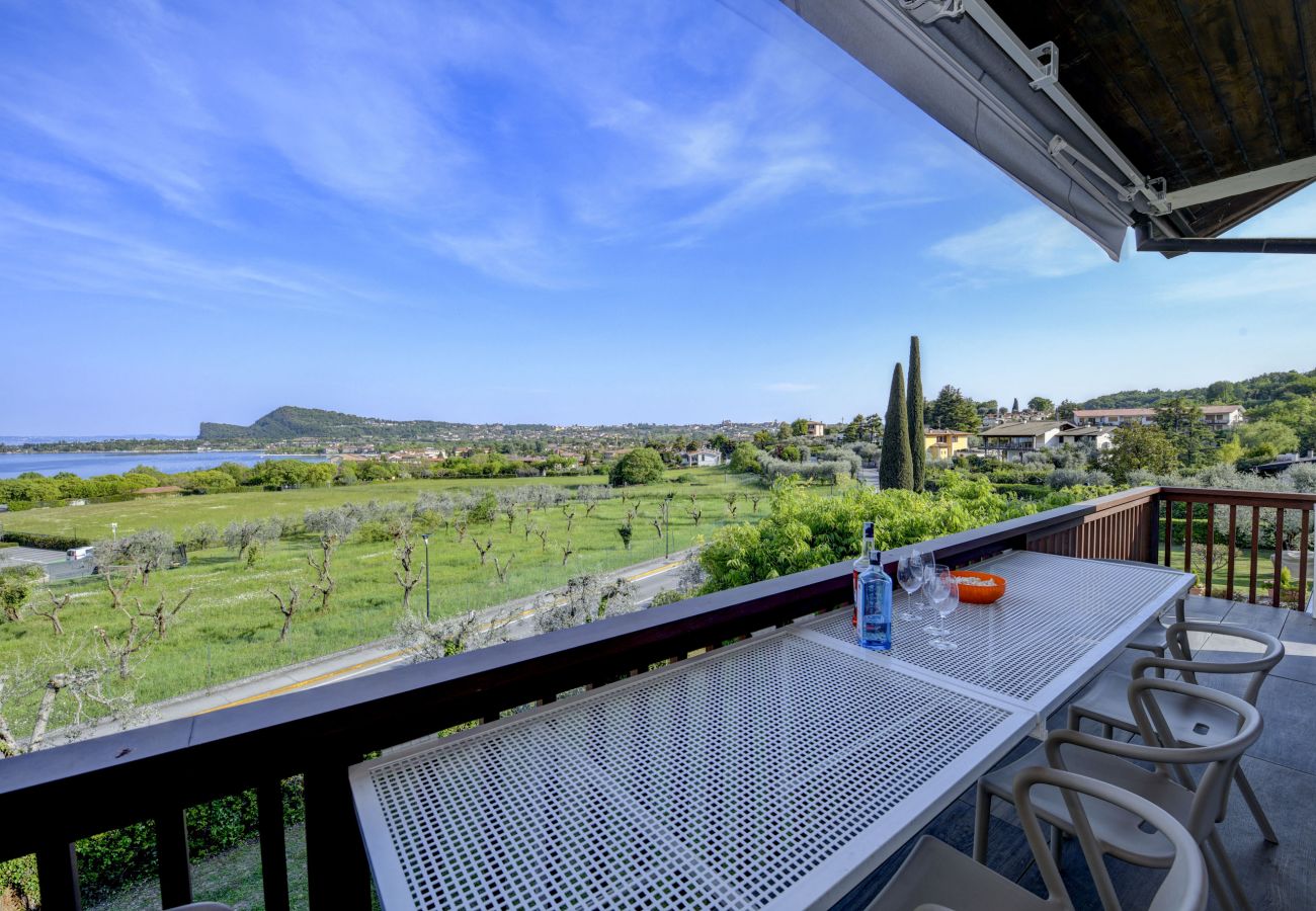 Ferienwohnung in Manerba del Garda - The View: mit traumhaften Seeblick