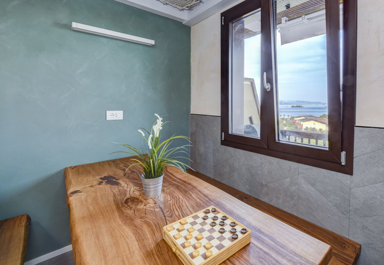 Ferienwohnung in Manerba del Garda - The View: mit traumhaften Seeblick