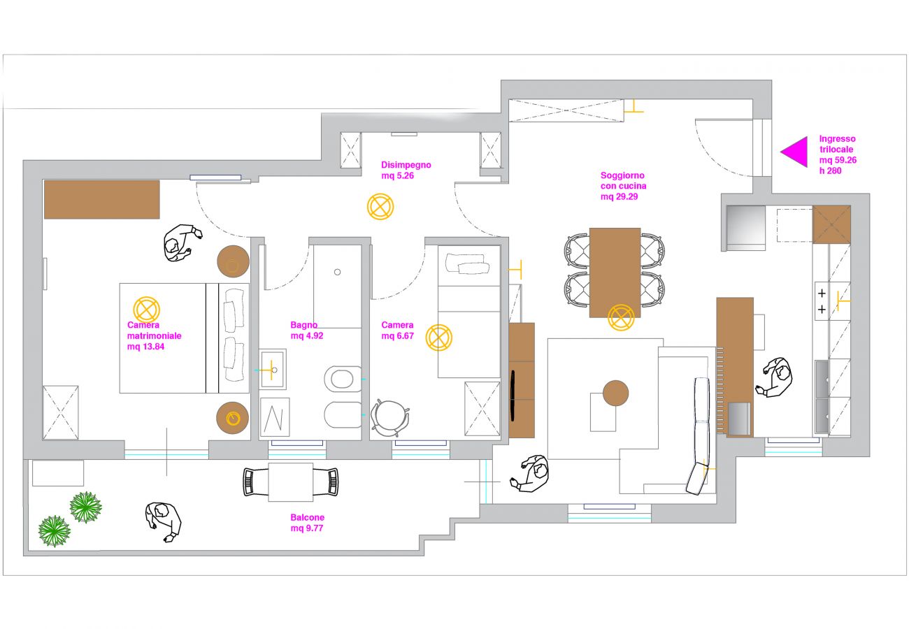 Ferienwohnung in Desenzano del Garda - DesenzanoLoft : Green CIN IT017067C29DC9TGRE