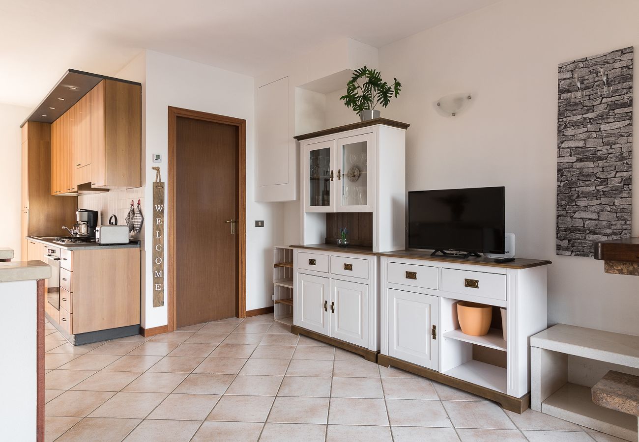 Ferienwohnung in Puegnago sul Garda - Casa sulla Collina mit Seeblick