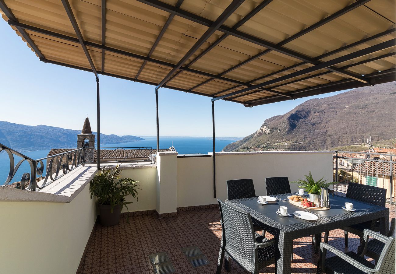 Ferienwohnung in Tignale - Casa Marianna im Zentrum mit Seeblick