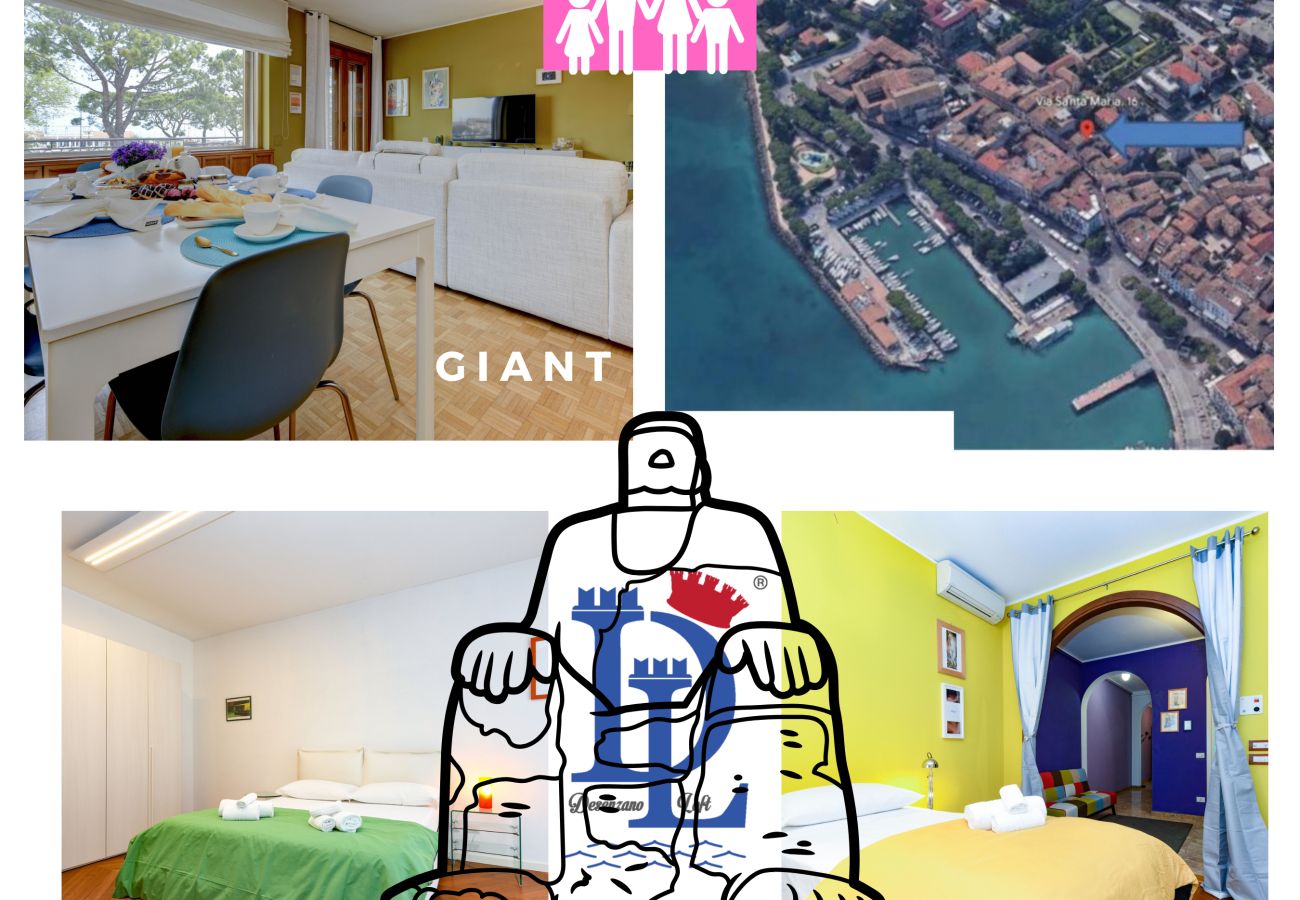 Ferienwohnung in Desenzano del Garda - Desenzanoloft: Il gigante del lago (The Giant) CIN IT017067C23VUH7A3M                    GIGANTE DEL LAGO 1