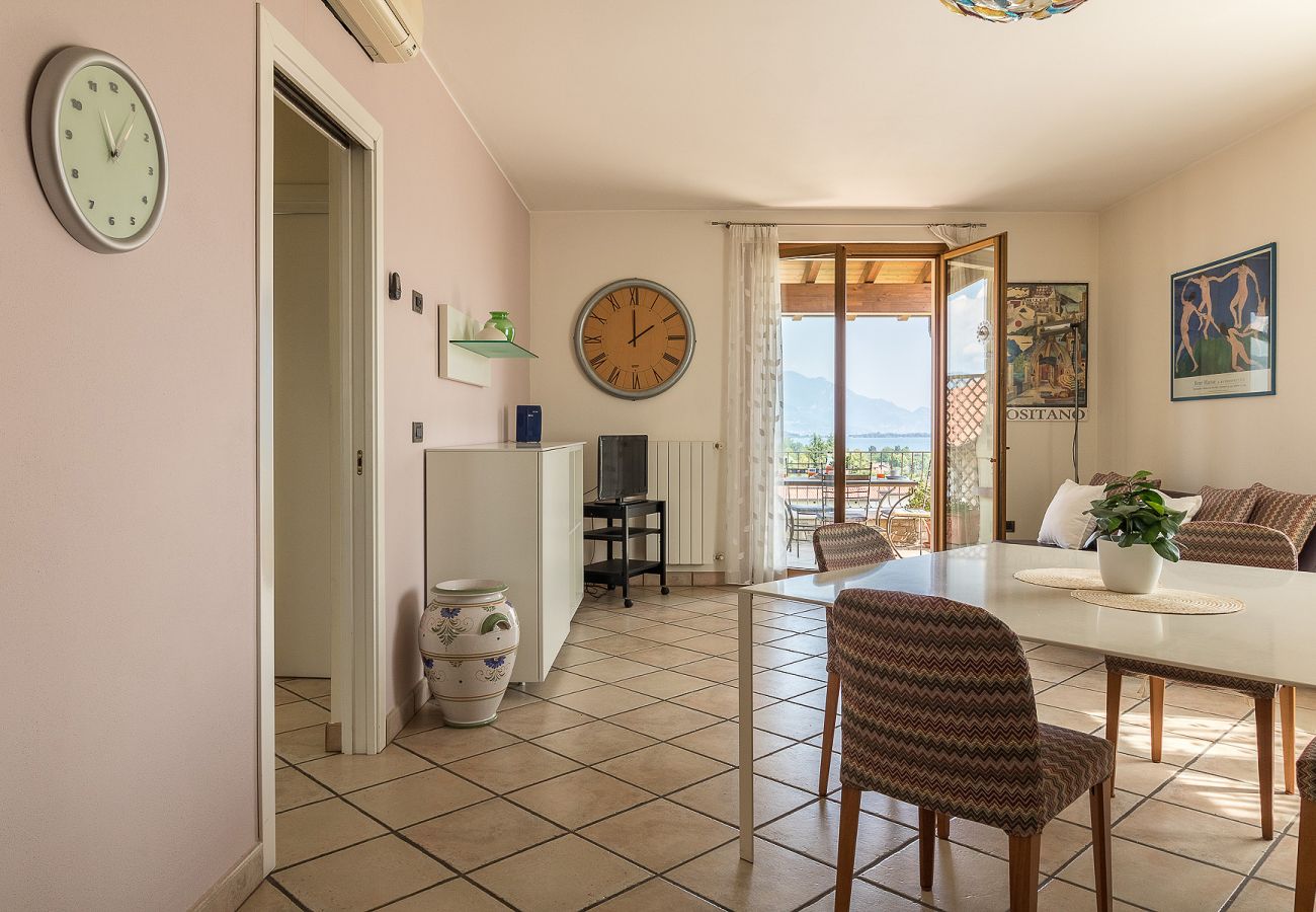 Ferienwohnung in Manerba del Garda - Lago Blu mit seeblick und Pool