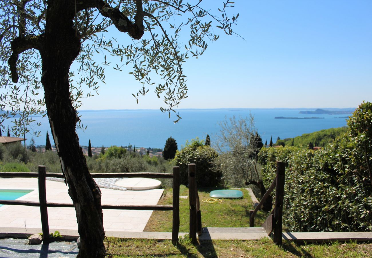 Apartment in Toscolano-Maderno - Cà Rossa - Orchidea with stunning lake view