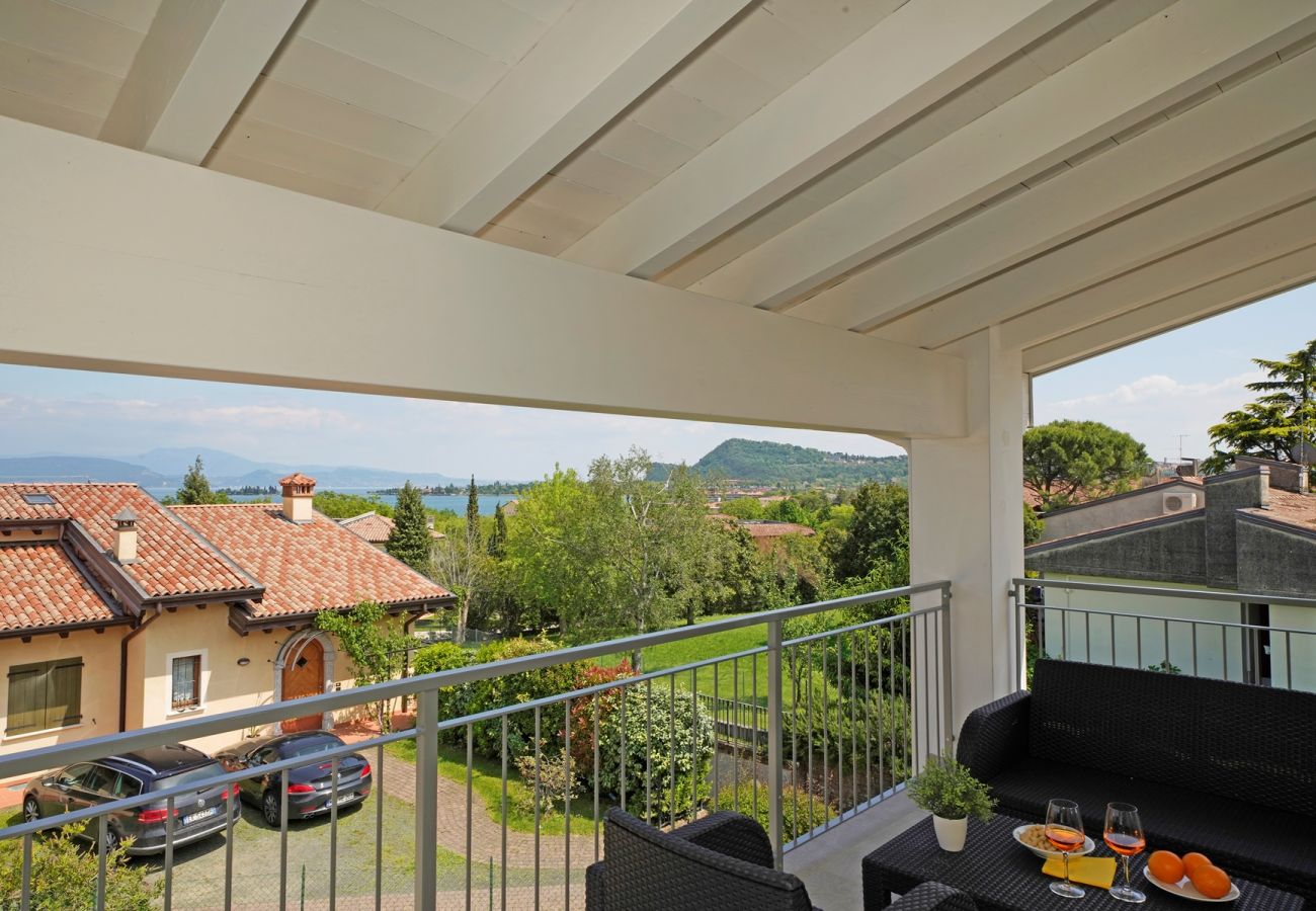 Townhouse in Manerba del Garda - Gardaliva1: with lake view, pool & near to the beach