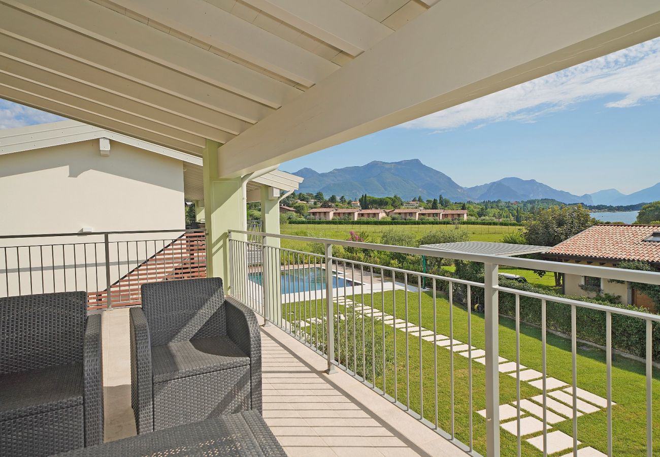 Townhouse in Manerba del Garda - Gardaliva1: with lake view, pool & near to the beach