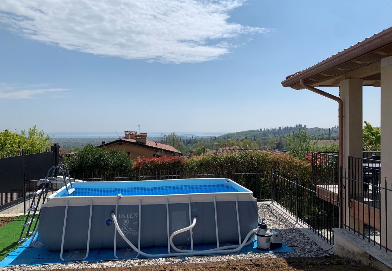 Villa in Polpenazze del Garda - Villa Sinfonia: with 3 bedrooms and lake view