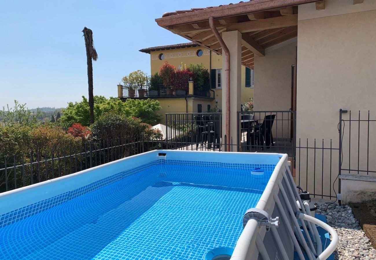 Villa in Polpenazze del Garda - Villa Sinfonia: with 3 bedrooms and lake view