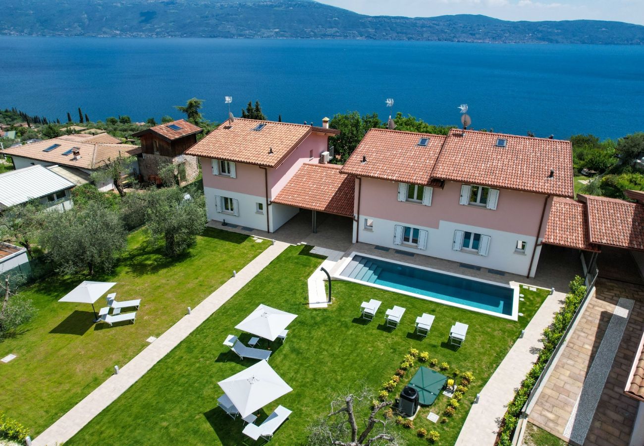 Villa in Toscolano-Maderno - Le Casette - Casaliva with pool and lake view