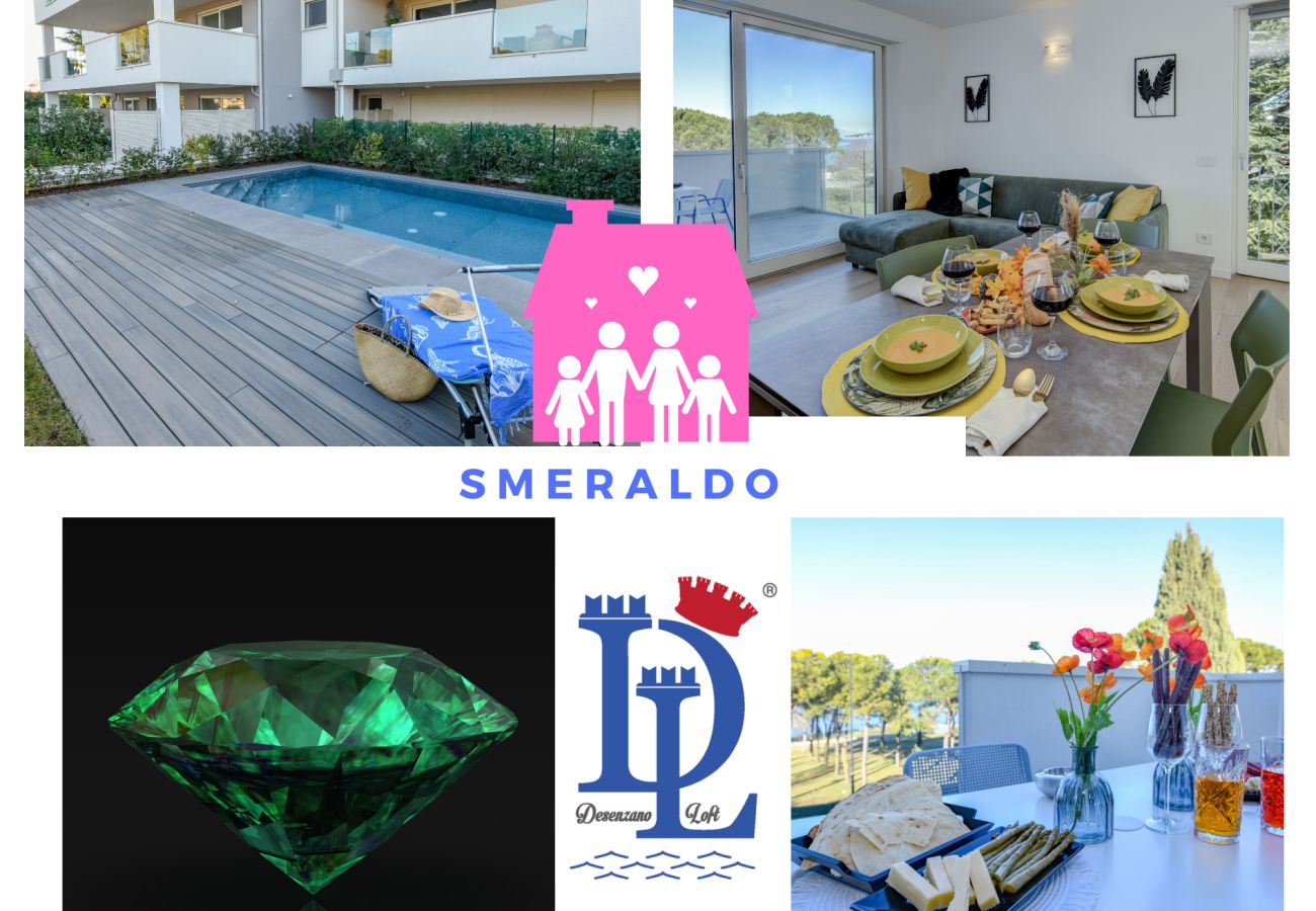 Apartment in Desenzano del Garda - Desenzanoloft : Smeraldo family apartment   cir 017067-CNI-00886